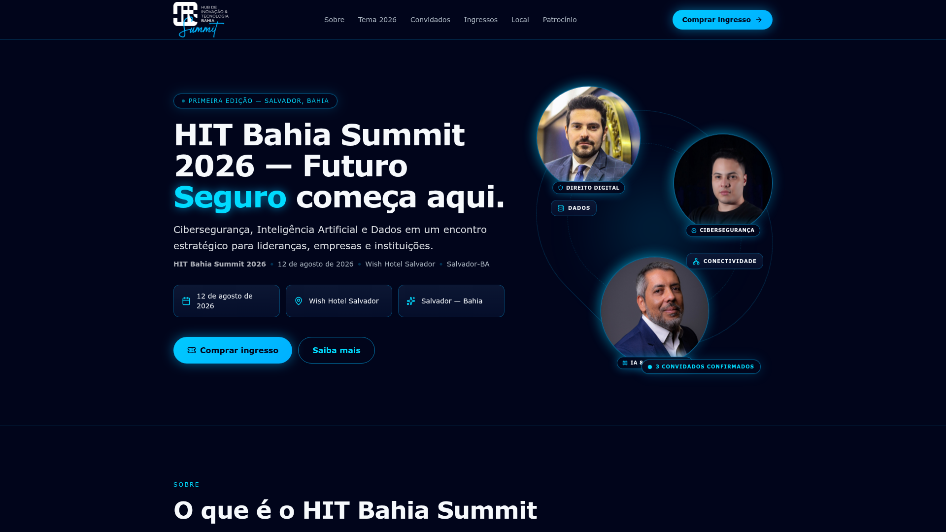 HIT Bahia Summit — site